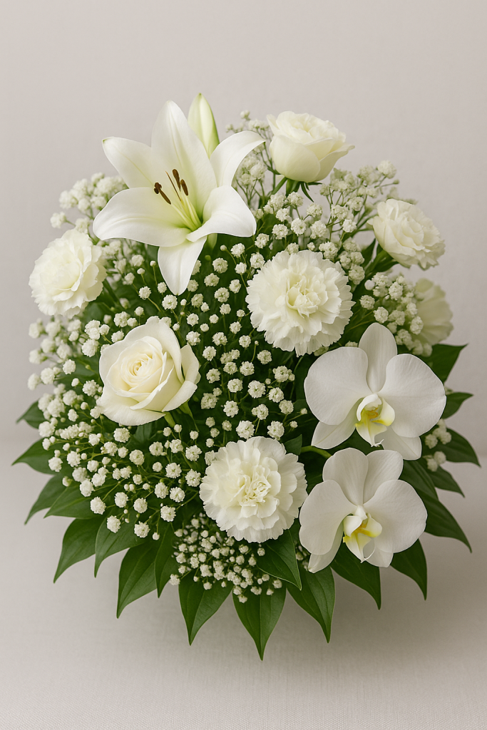 教会葬の花束